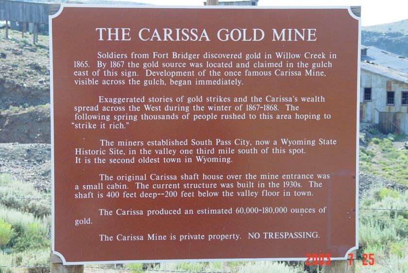 Carissa Gold Mine