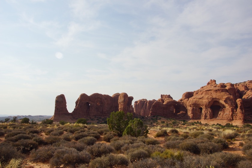 In Arches National Park