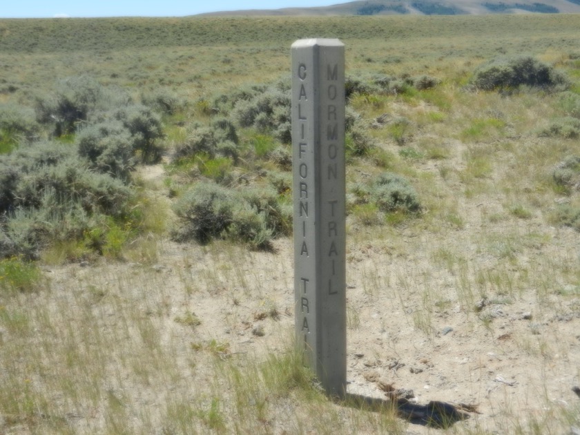 Emigrant trail marker