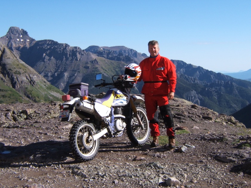 Going up Imogene Pass