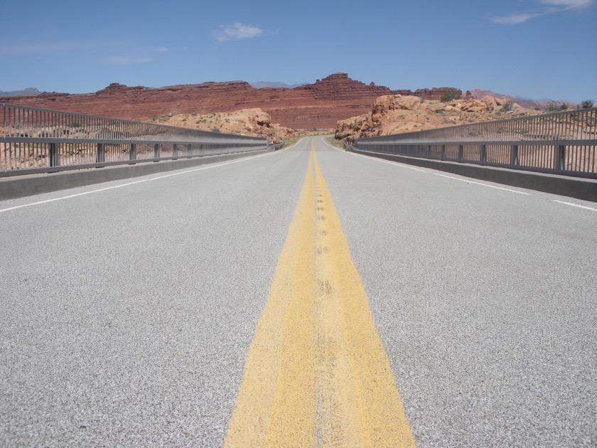 On the Colorado River Bridge