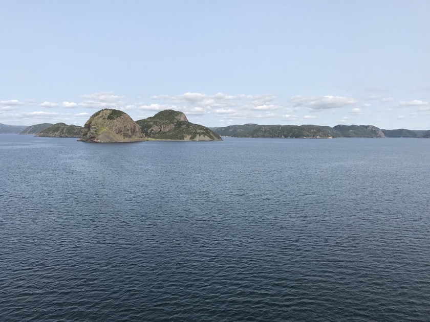 On the ferry