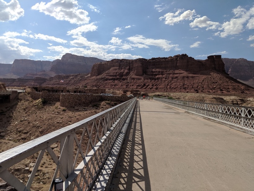 Navajo Bridge at Marble Canyon 