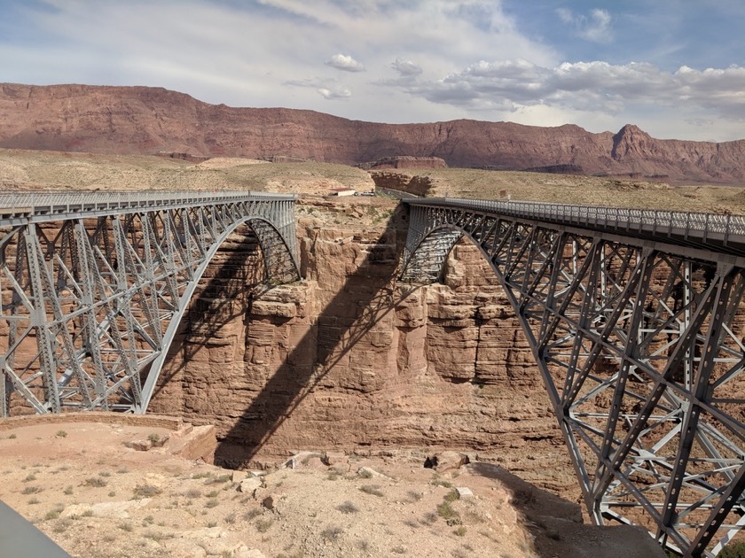 Navajo Bridge at Marble Canyon 