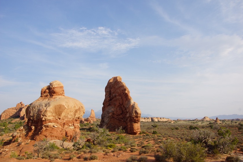 In Arches National Park