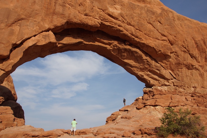 In Arches National Park