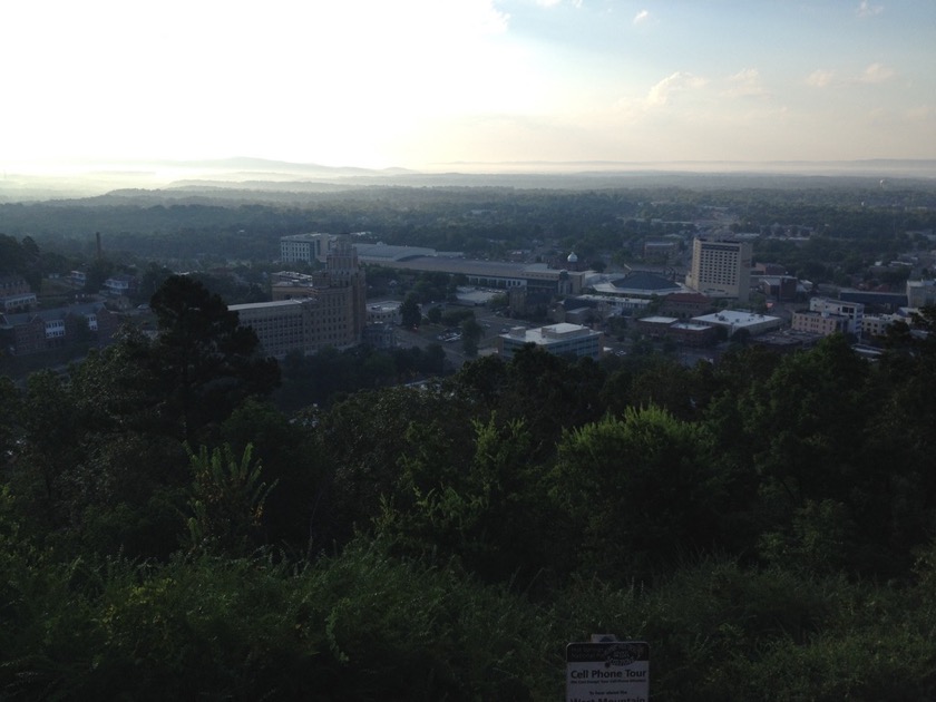 Hot Springs in the morning