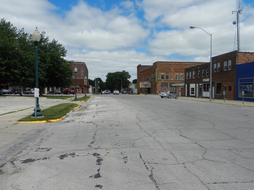 Downtown Hampton IA