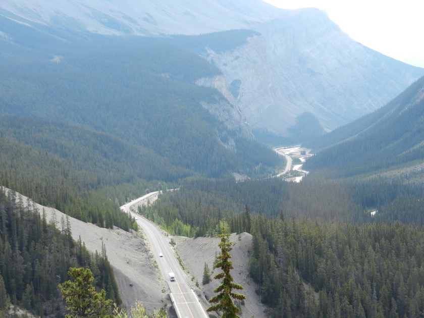 Bridel Veil Falls - Icefields Parkway