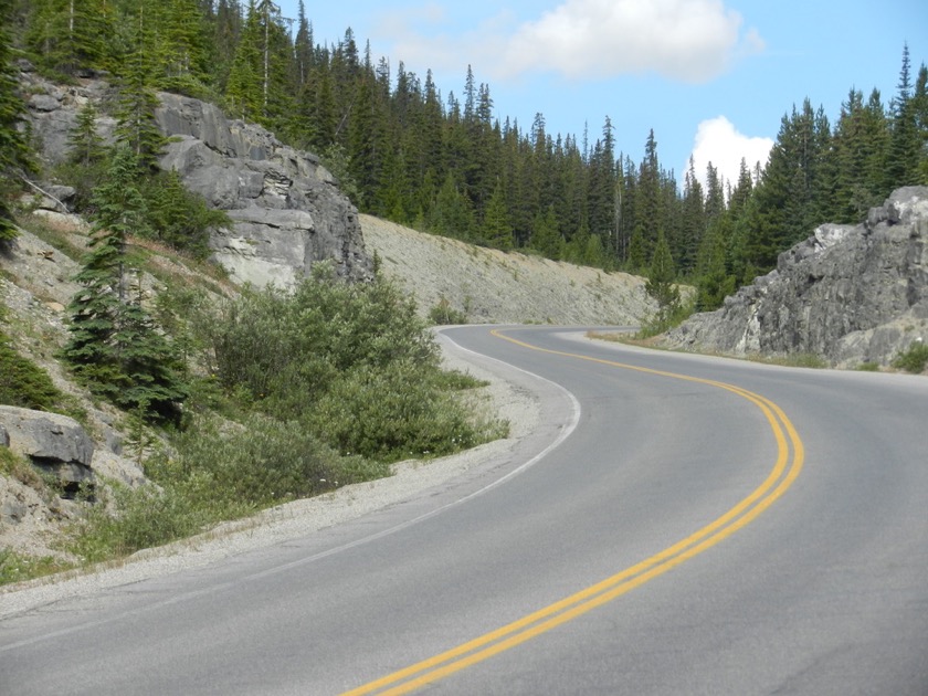 Bridel Veil Falls - Icefields Parkway