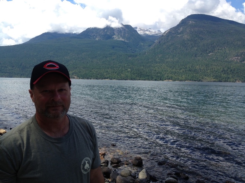 Slocan Lake in New Denver BC