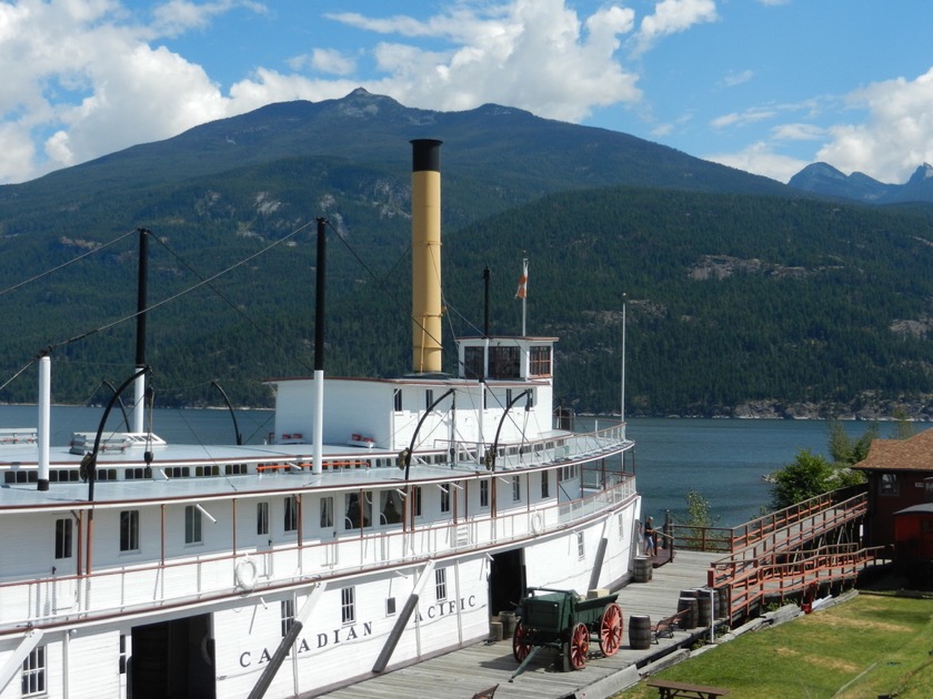 SS Moyie in Kaslo