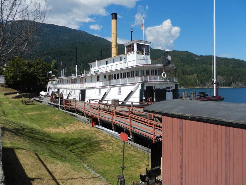 SS Moyie in Kaslo