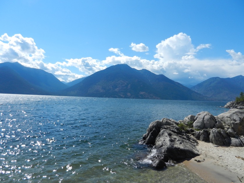 Twin Bays on Kootenay Lake