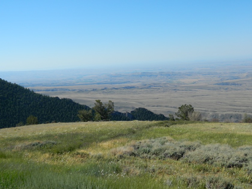 West side of Bighorns