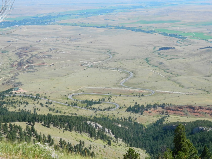 West side of Bighorns