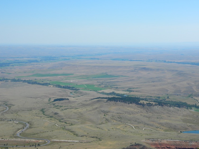 West side of Bighorns