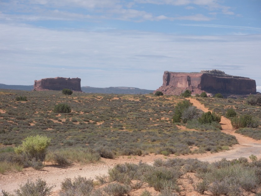 Montior & Merrimac Buttes