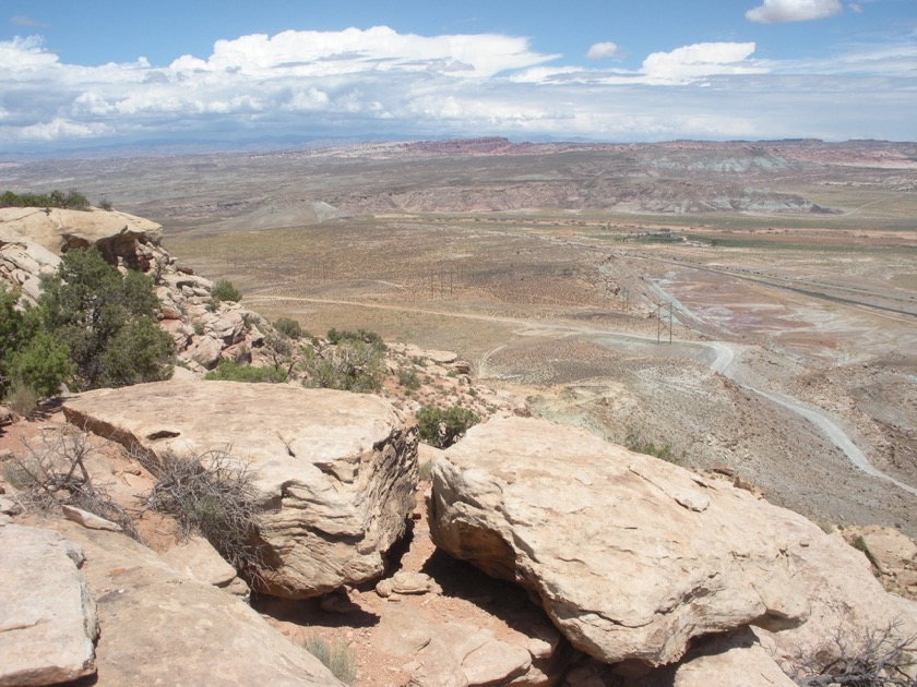 Going up Sevenmile Trail