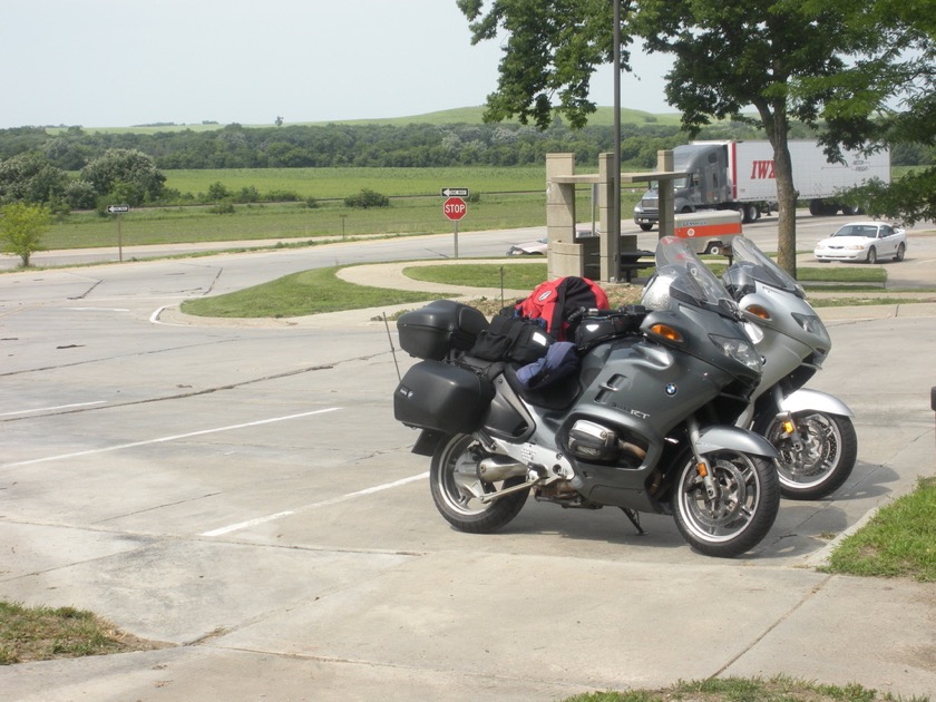 Flint Hills KS rest stop