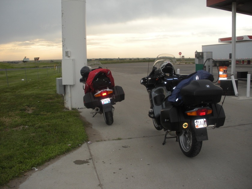 Bunker Hill KS gas stop