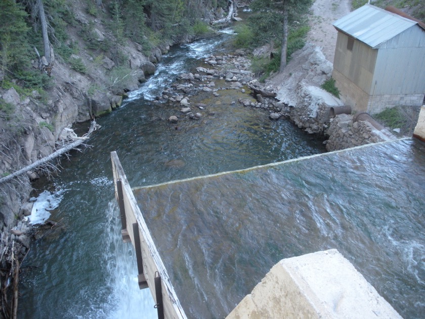 UT153 high above Beaver Canyon