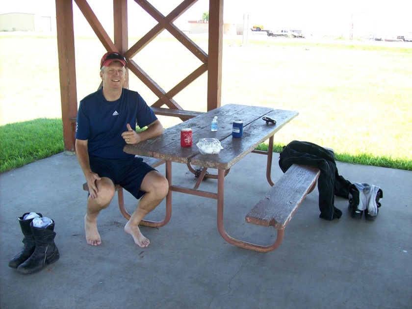 Rest stop in Wright KS