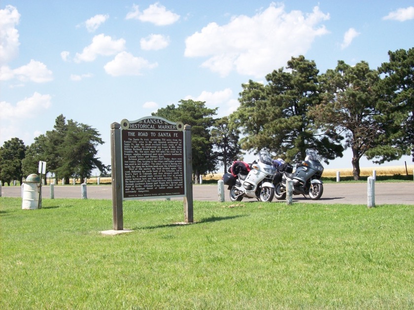 Rest stop in Wright KS