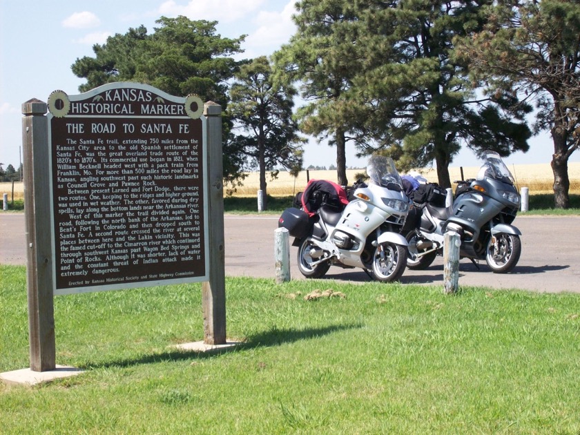 Rest stop in Wright KS