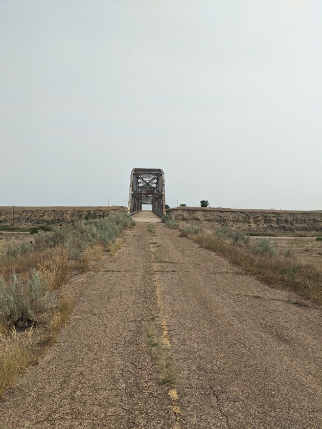 Old US12 at Powder River