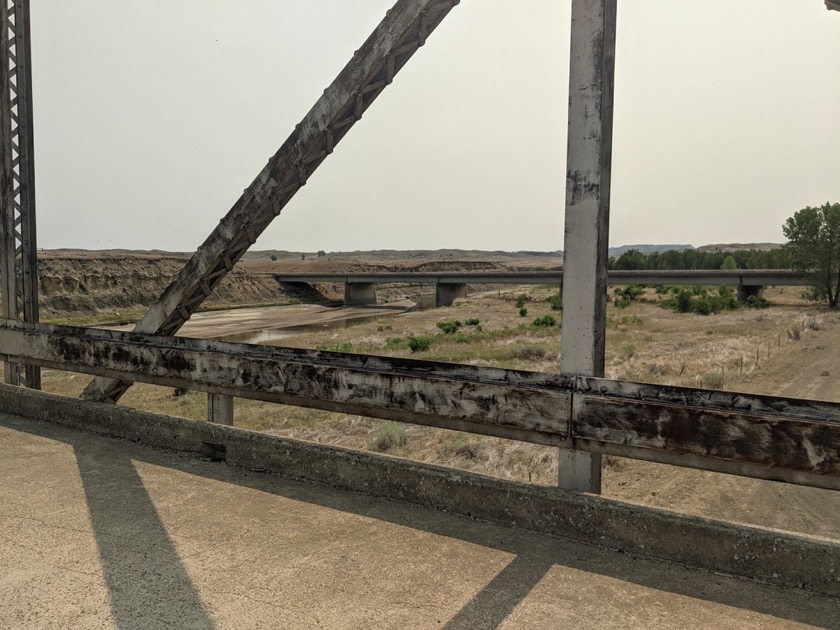 Old US12 at Powder River