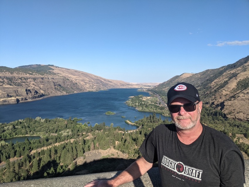 Columbia River from Rowena Crest