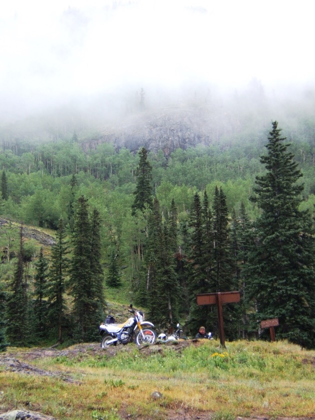 Going up Engineer Pass