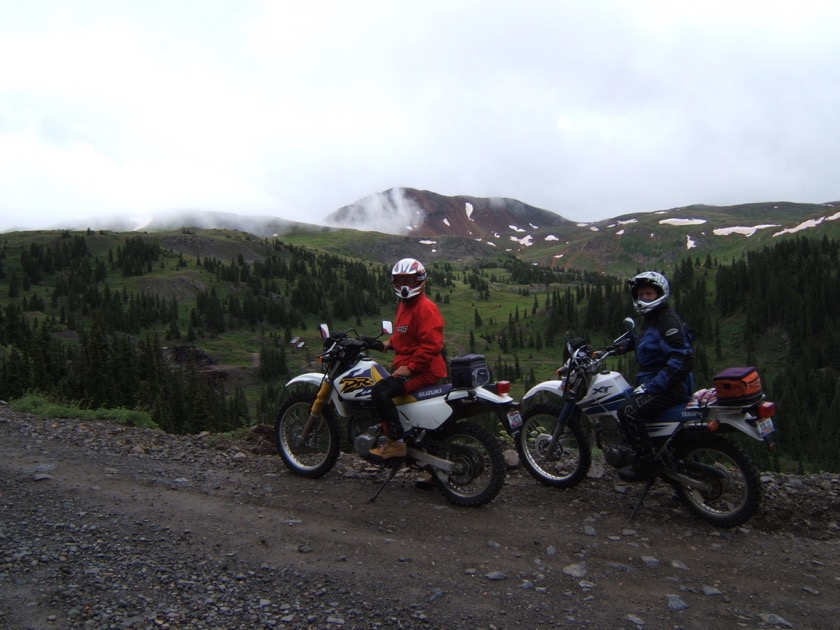 Going up Engineer Pass