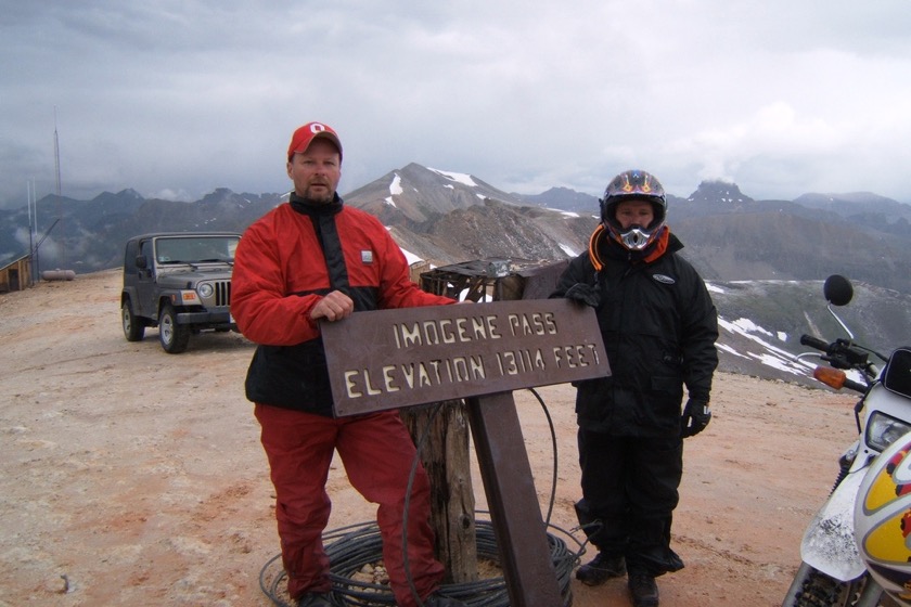 On Imogene Pass