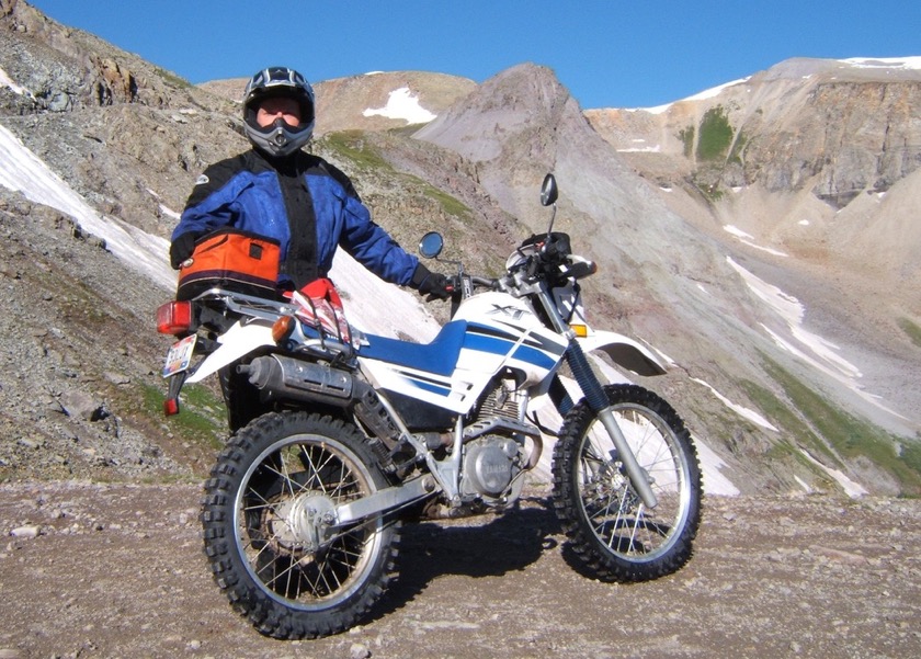 Going up Imogene Pass