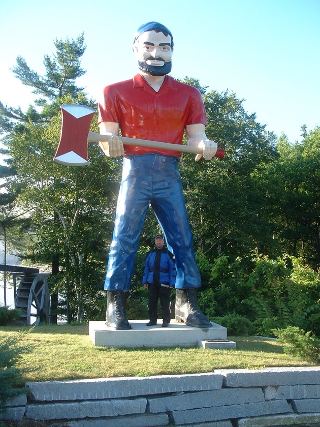 Paul Bunyan in Rumford Falls