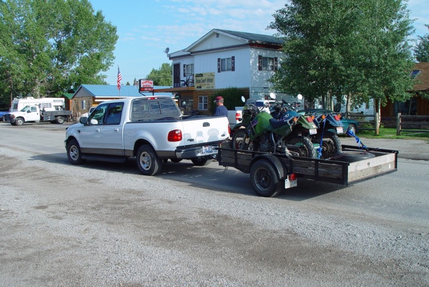 Packing up for Flaming Gorge