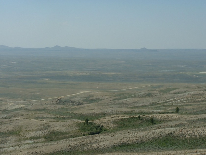 Ridge above Freighter Road