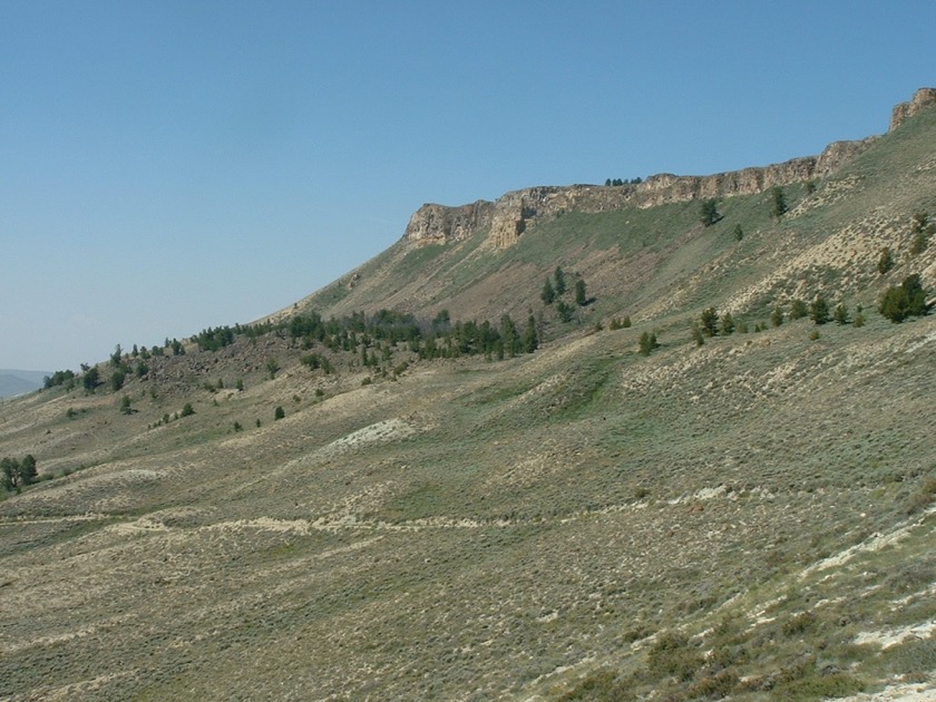 Ridge above Freighter Road