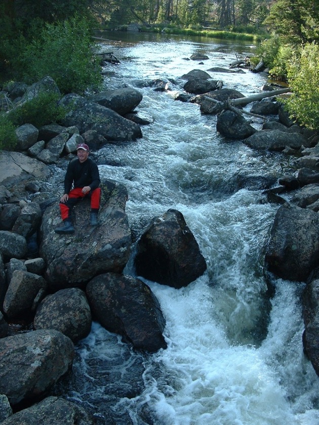 Creek near Louis Lake