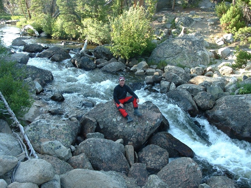 Creek near Louis Lake