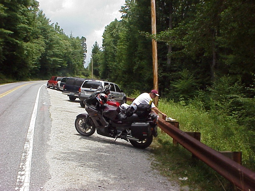 Silver Run Falls on NC107