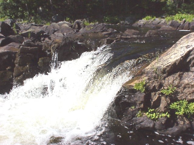 The Piscataquis River in Abbottt Village