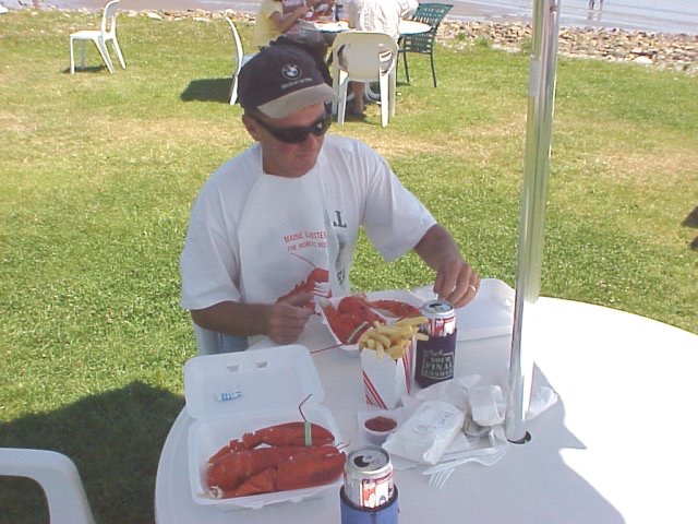 Lobster Lunch in Lincolnville