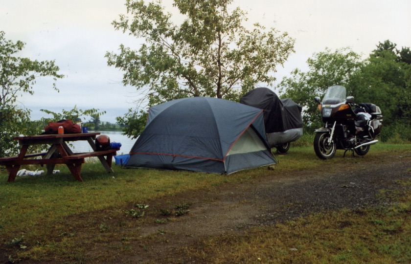 Camping in S. Alburg