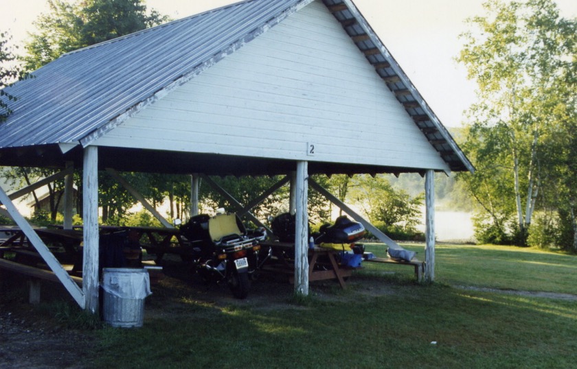 Camp in Eden Mills