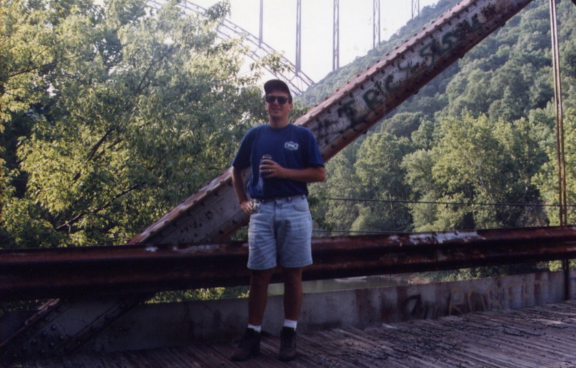 Near Camp on the New River