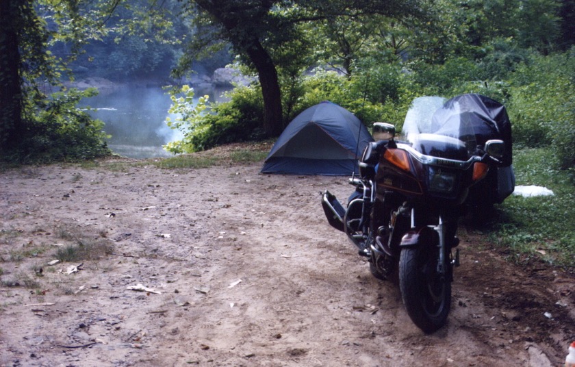 Camp on the New River