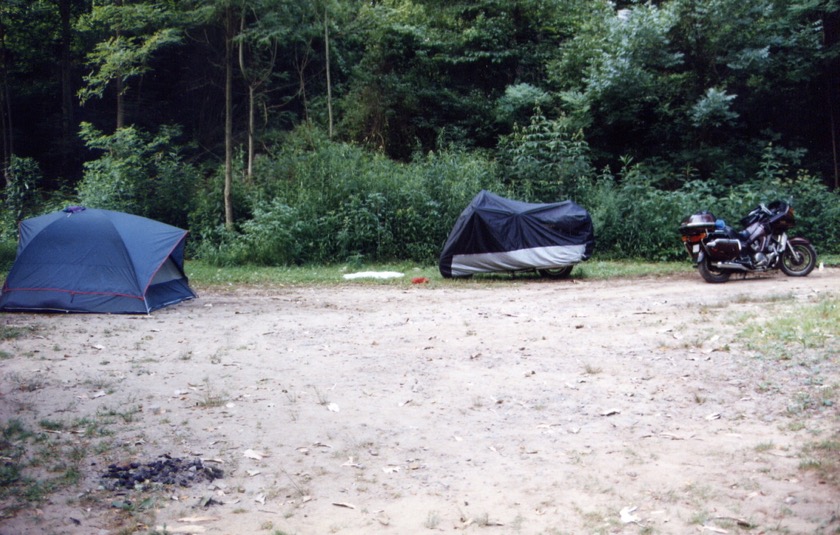 Camp on the New River